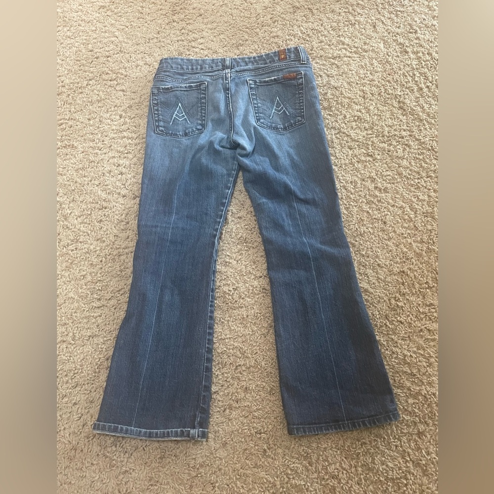 7 for all man kind “A” picked jeans